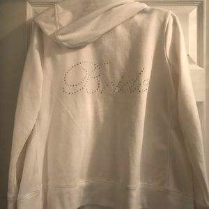 Bride zip up sweat jacket